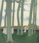 モーリス・ドニ 木々の中の行列（緑の木立） 1893年 油彩・カンヴァス ⒸRMN (Musée d'Orsay) / Hervé Lewandowski / distributed by AMF”