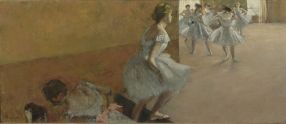 エドガー・ドガ 階段を上がる踊り子 1886-90年	油彩・カンヴァスⒸRMN (Musée d'Orsay) / Hervé Lewandowski / distributed by AMF”